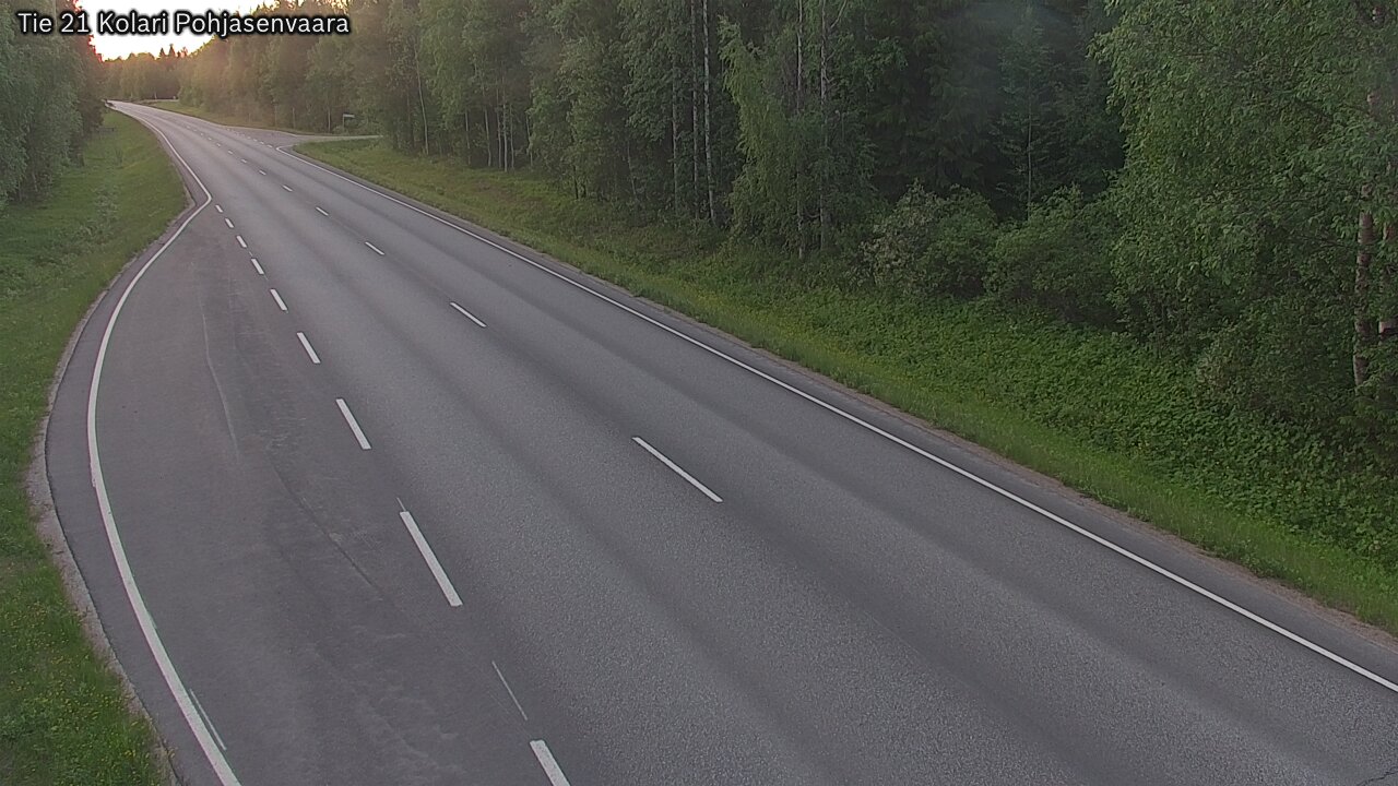 Weather Camera Image Road 21 Kolari, Pohjasenvaara, Kolari, Lappi
