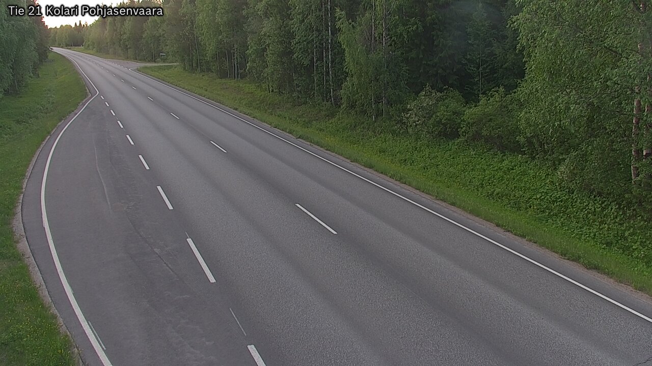 Weather Camera Image Road 21 Kolari, Pohjasenvaara, Kolari, Lappi