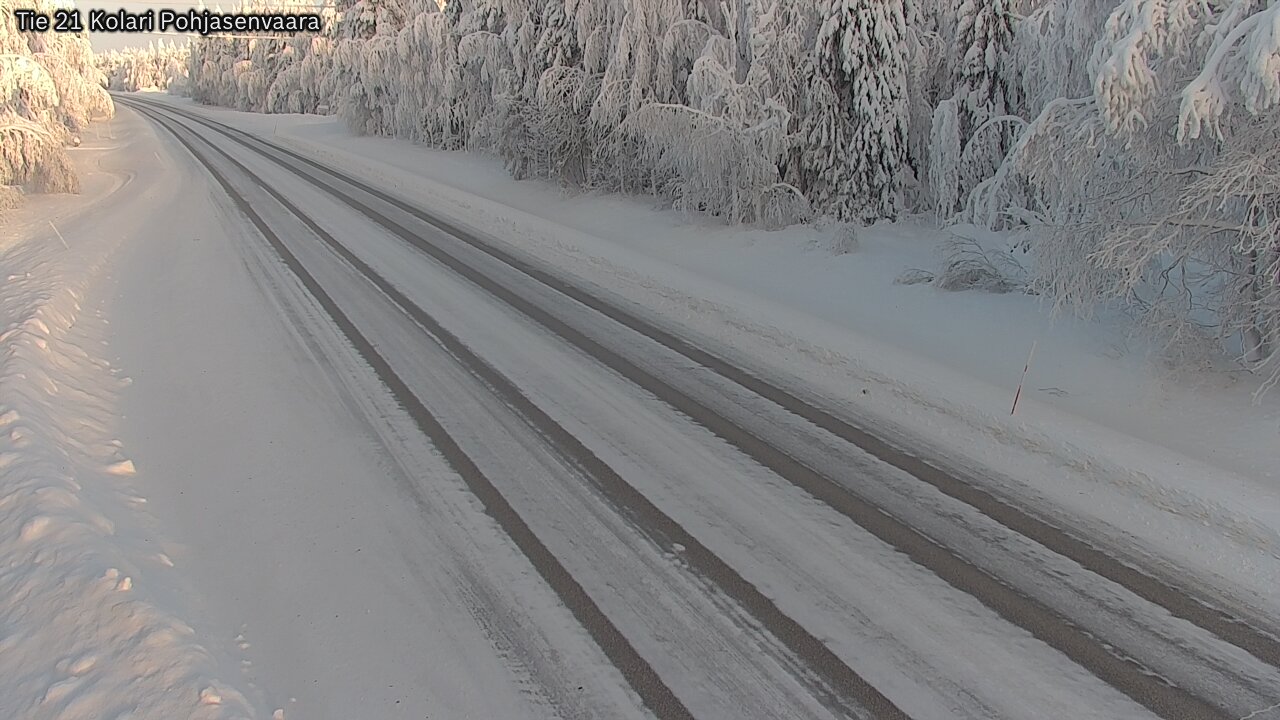 Weather Camera Image Road 21 Kolari, Pohjasenvaara, Kolari, Lappi