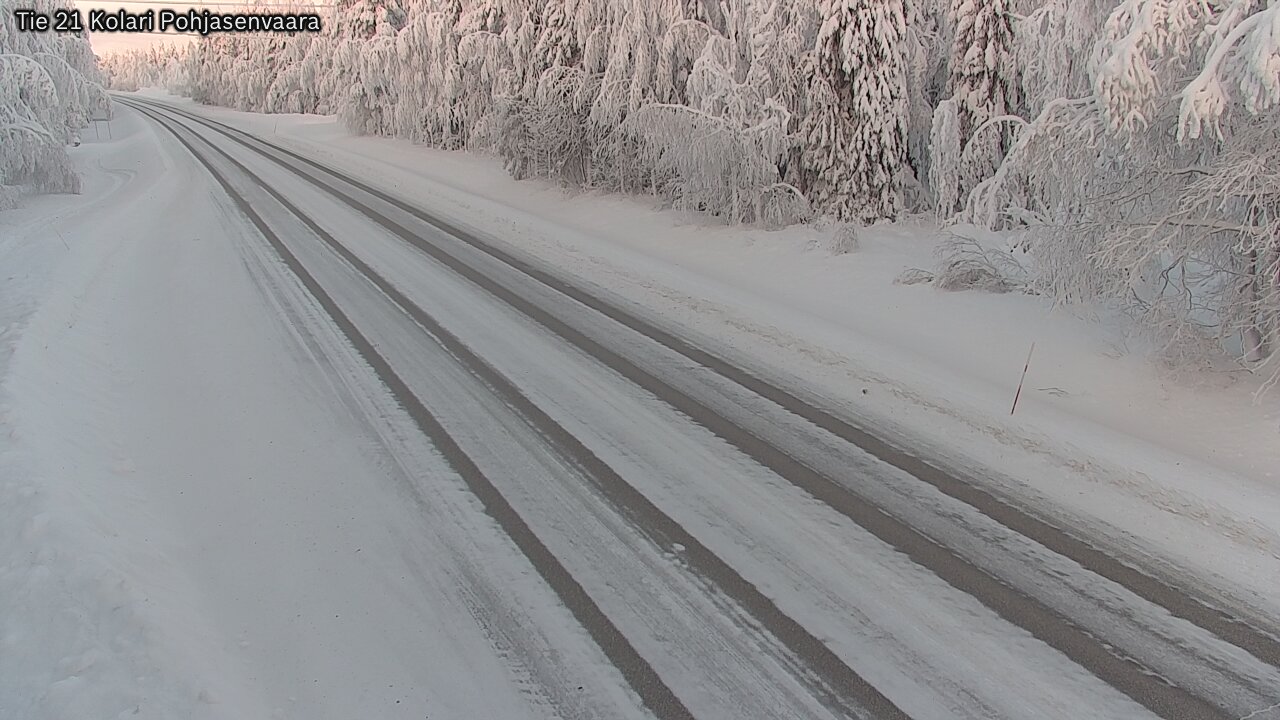 Weather Camera Image Road 21 Kolari, Pohjasenvaara, Kolari, Lappi