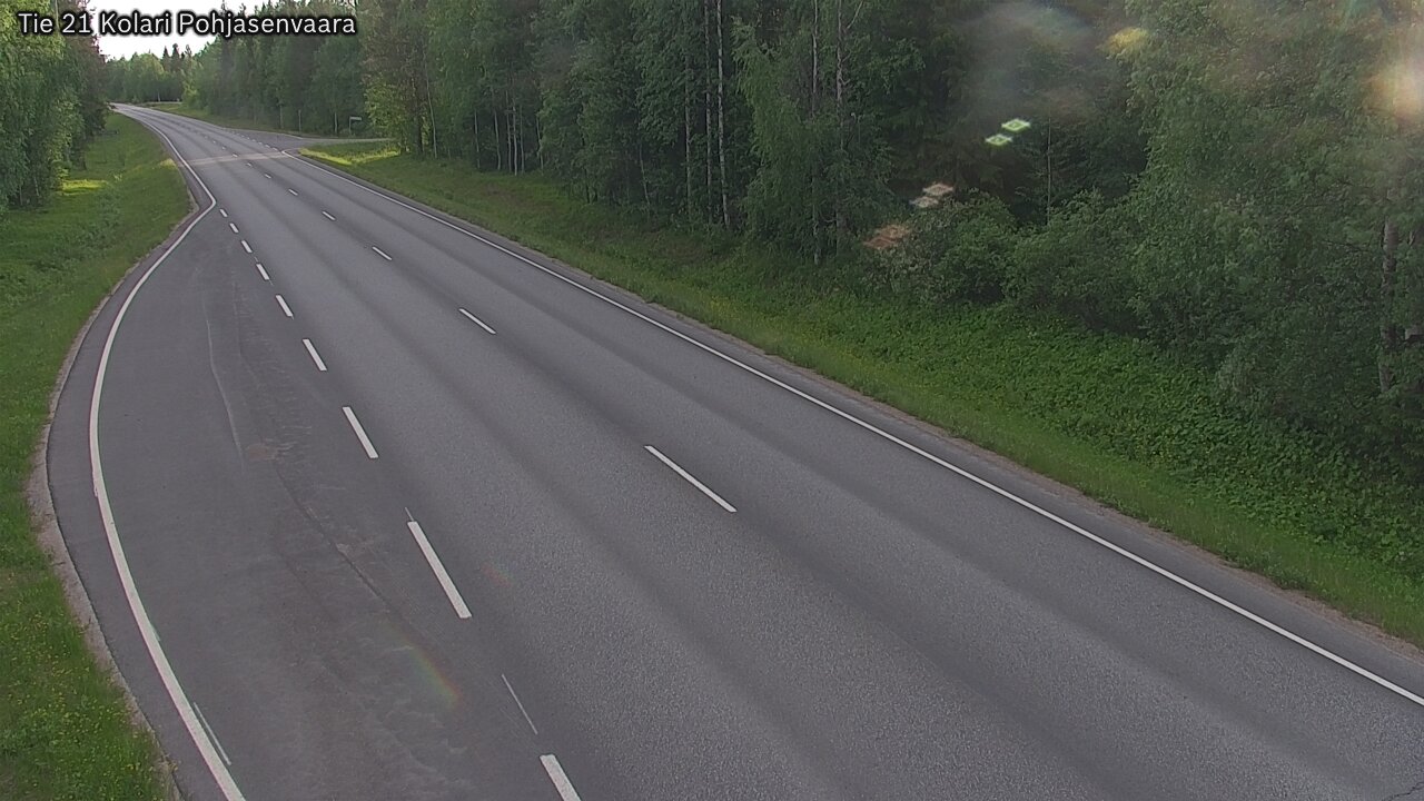 Weather Camera Image Road 21 Kolari, Pohjasenvaara, Kolari, Lappi