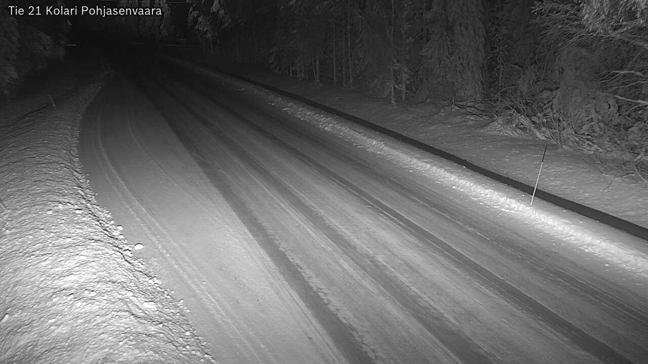 Weather Camera Image Road 21 Kolari, Pohjasenvaara, Kolari, Lappi