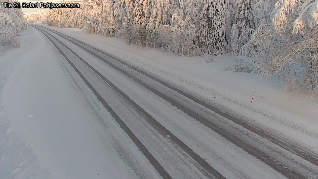 Kelikamerat Kuva Tie 21 Kolari, Pohjasenvaara, Kolari, Lappi