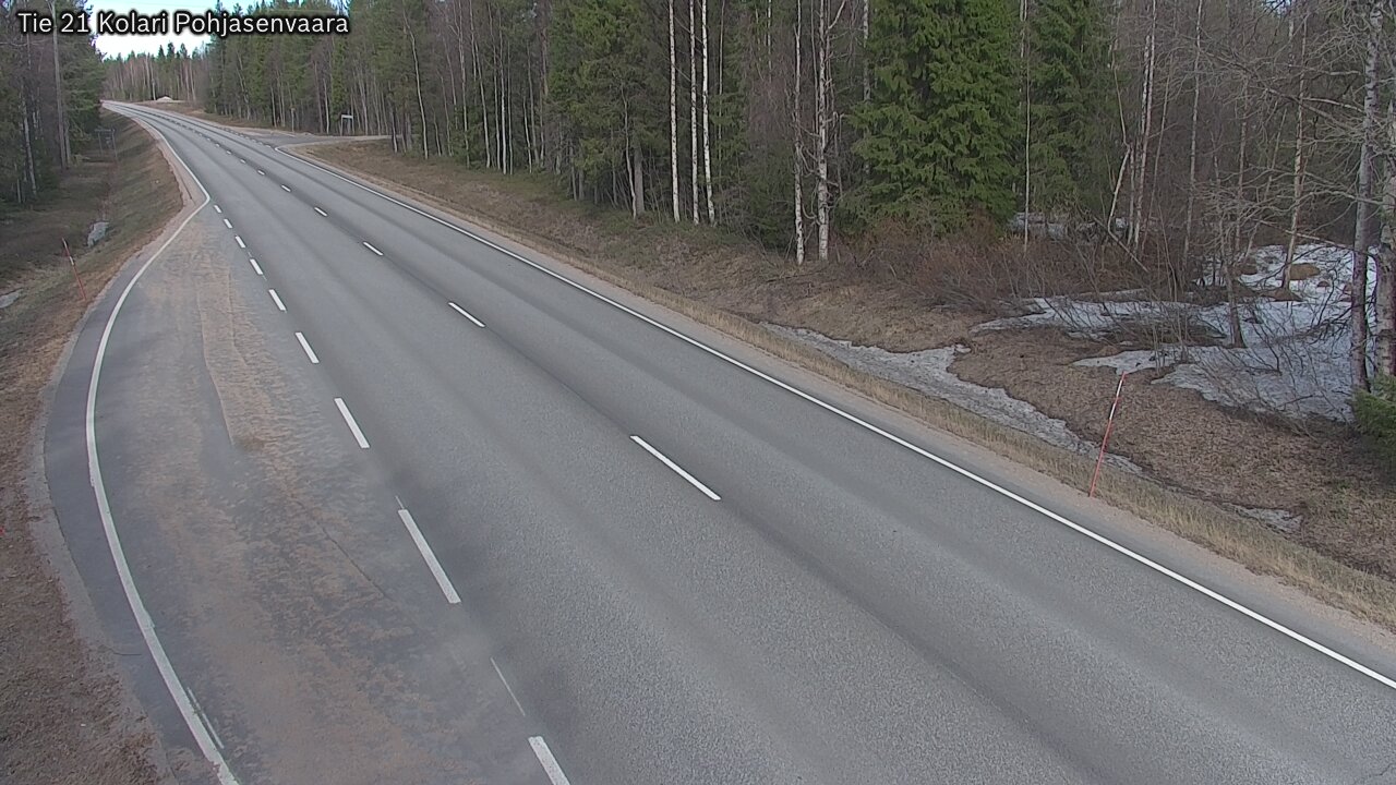 Weather Camera Image Road 21 Kolari, Pohjasenvaara, Kolari, Lappi
