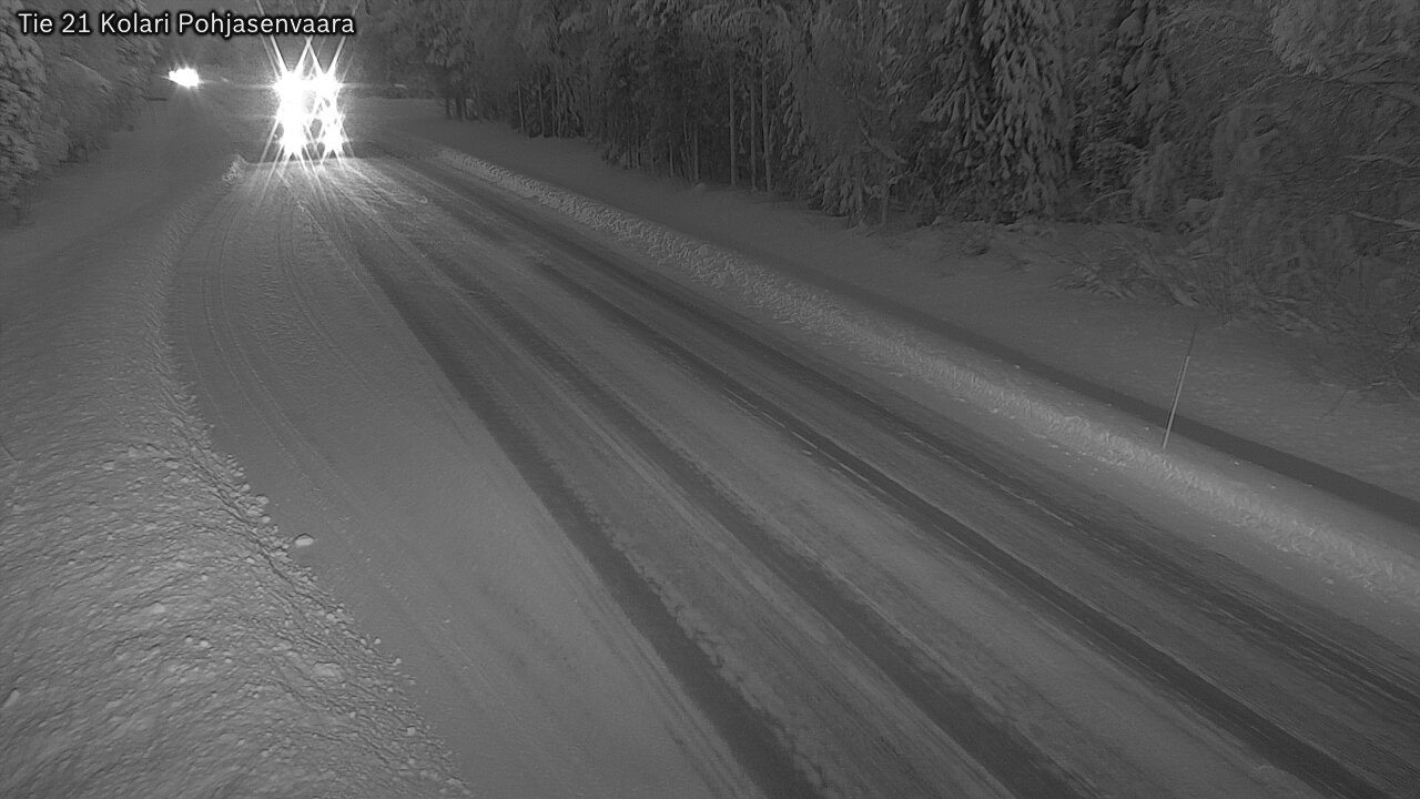 Weather Camera Image Road 21 Kolari, Pohjasenvaara, Kolari, Lappi