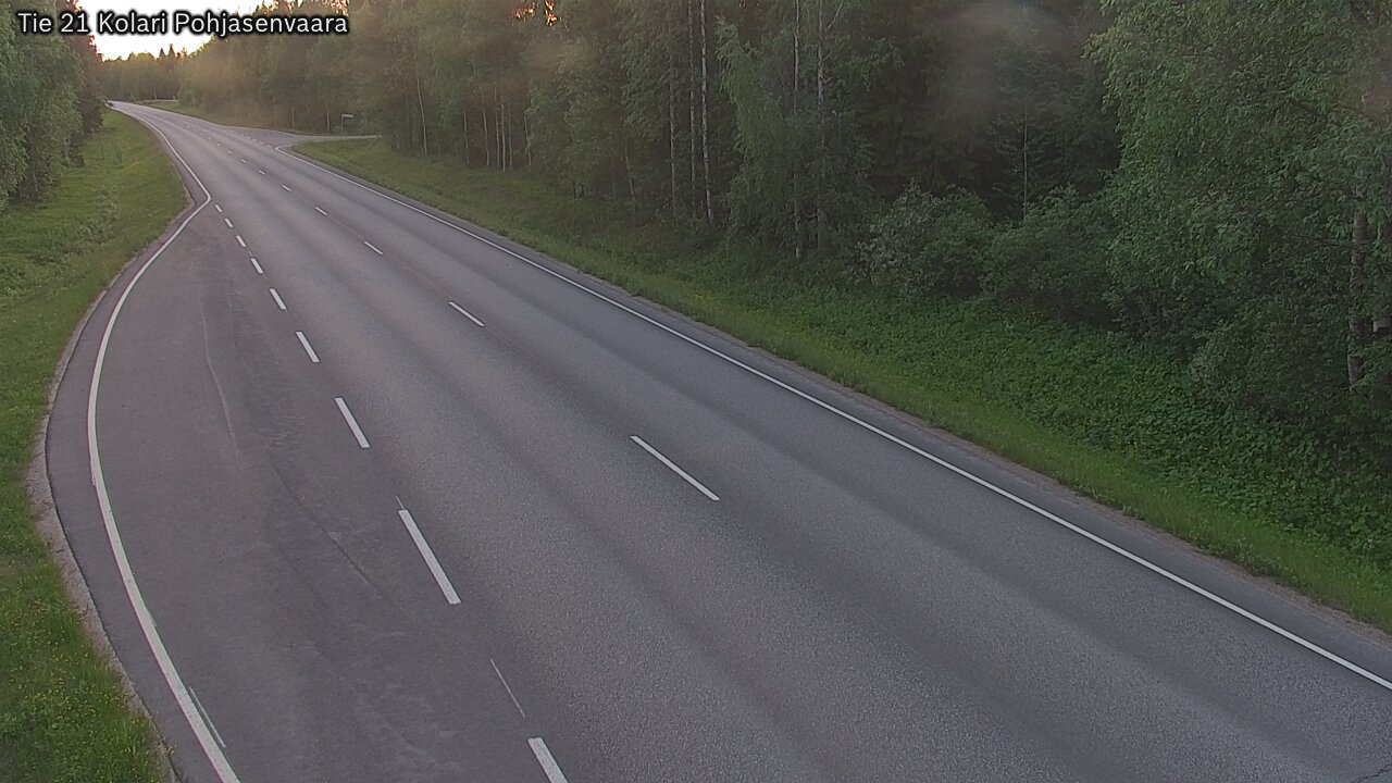 Weather Camera Image Road 21 Kolari, Pohjasenvaara, Kolari, Lappi