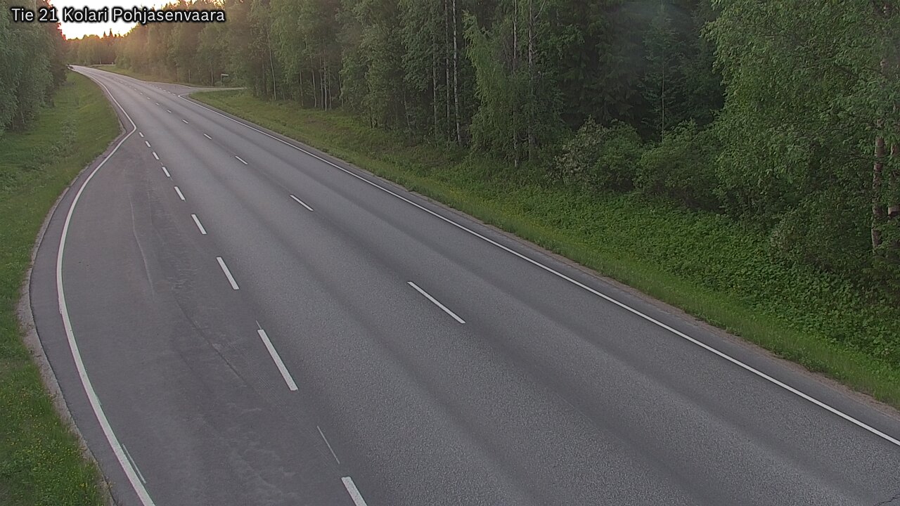 Weather Camera Image Road 21 Kolari, Pohjasenvaara, Kolari, Lappi