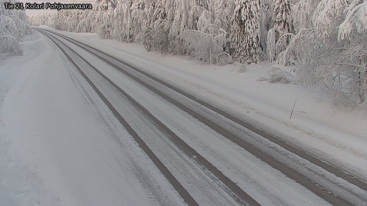 Weather Camera Image Road 21 Kolari, Pohjasenvaara, Kolari, Lappi