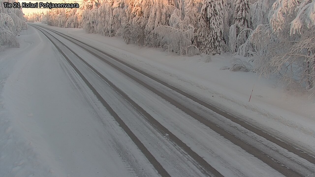 Weather Camera Image Road 21 Kolari, Pohjasenvaara, Kolari, Lappi