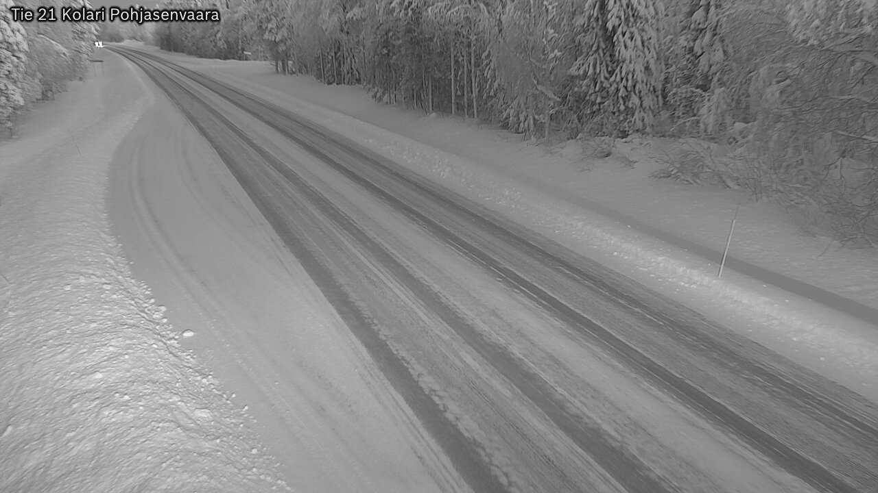 Weather Camera Image Road 21 Kolari, Pohjasenvaara, Kolari, Lappi
