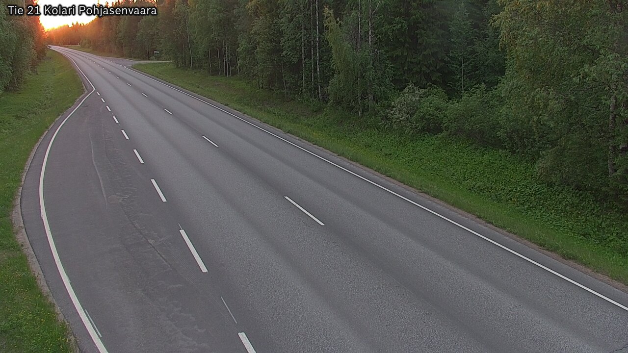 Kelikamerat Kuva Tie 21 Kolari, Pohjasenvaara, Kolari, Lappi