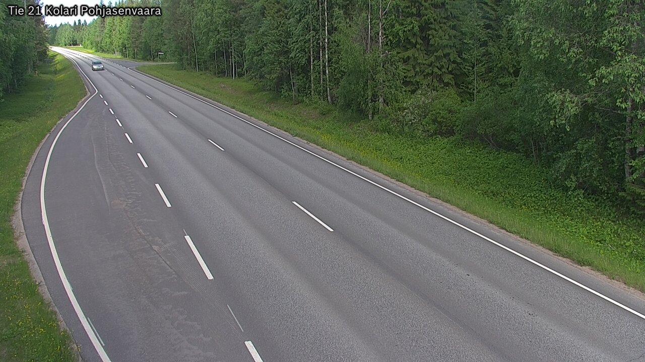 Weather Camera Image Road 21 Kolari, Pohjasenvaara, Kolari, Lappi