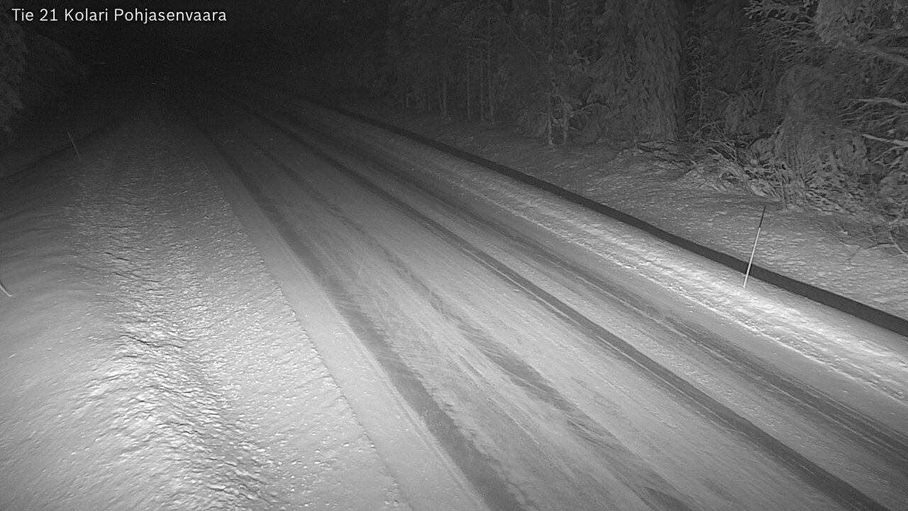 Weather Camera Image Road 21 Kolari, Pohjasenvaara, Kolari, Lappi
