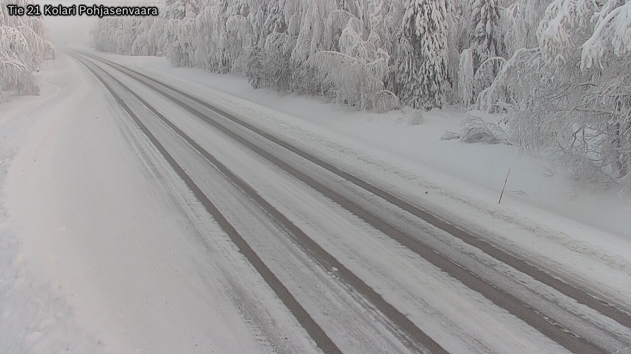 Weather Camera Image Road 21 Kolari, Pohjasenvaara, Kolari, Lappi