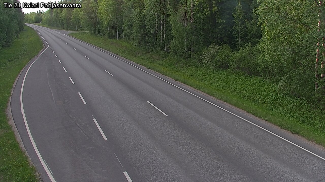 Weather Camera Image Road 21 Kolari, Pohjasenvaara, Kolari, Lappi
