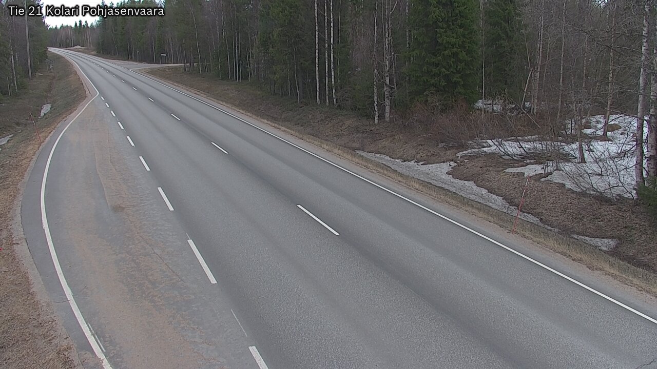 Weather Camera Image Road 21 Kolari, Pohjasenvaara, Kolari, Lappi