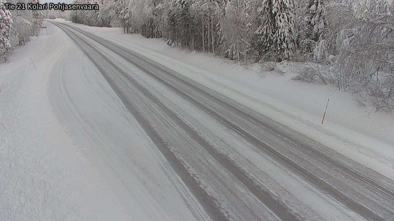 Weather Camera Image Road 21 Kolari, Pohjasenvaara, Kolari, Lappi