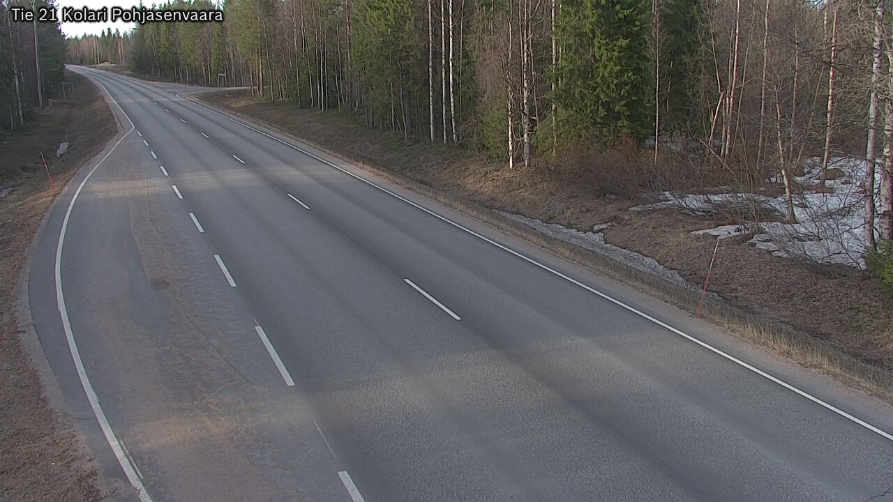 Weather Camera Image Road 21 Kolari, Pohjasenvaara, Kolari, Lappi