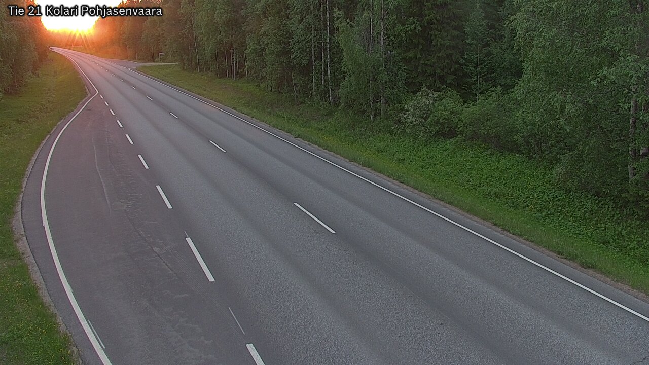 Kelikamerat Kuva Tie 21 Kolari, Pohjasenvaara, Kolari, Lappi