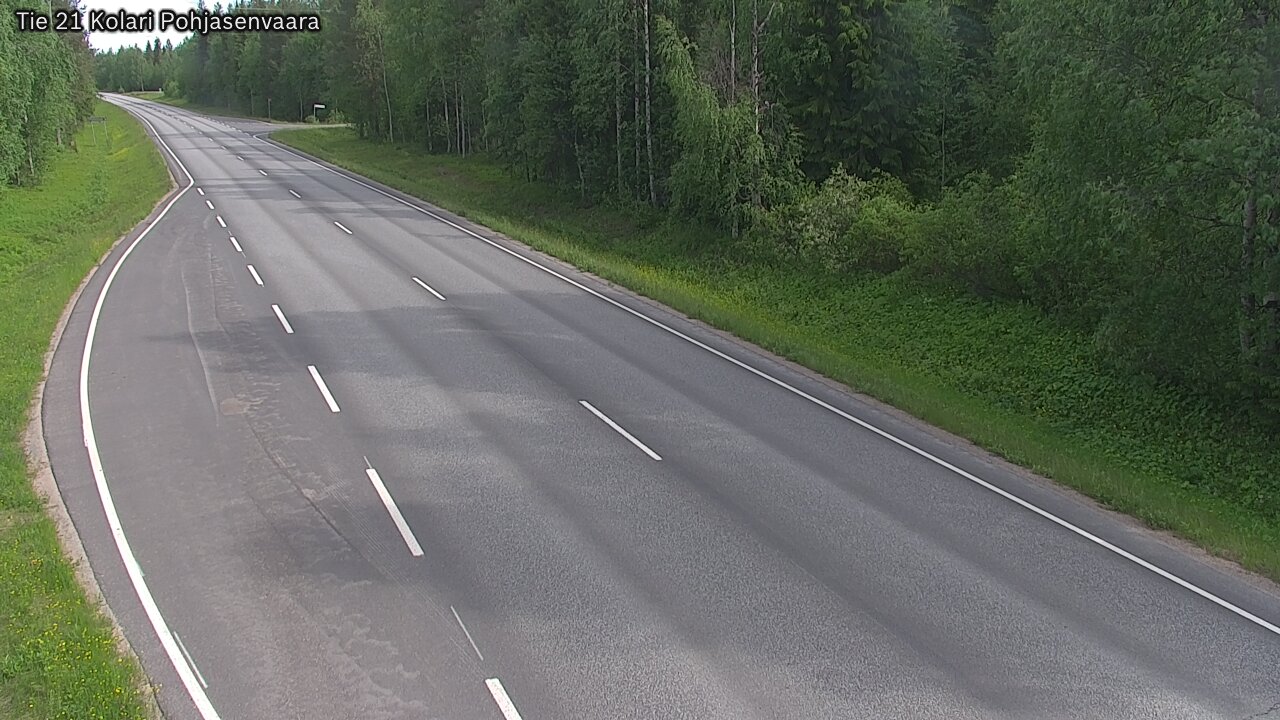 Weather Camera Image Road 21 Kolari, Pohjasenvaara, Kolari, Lappi