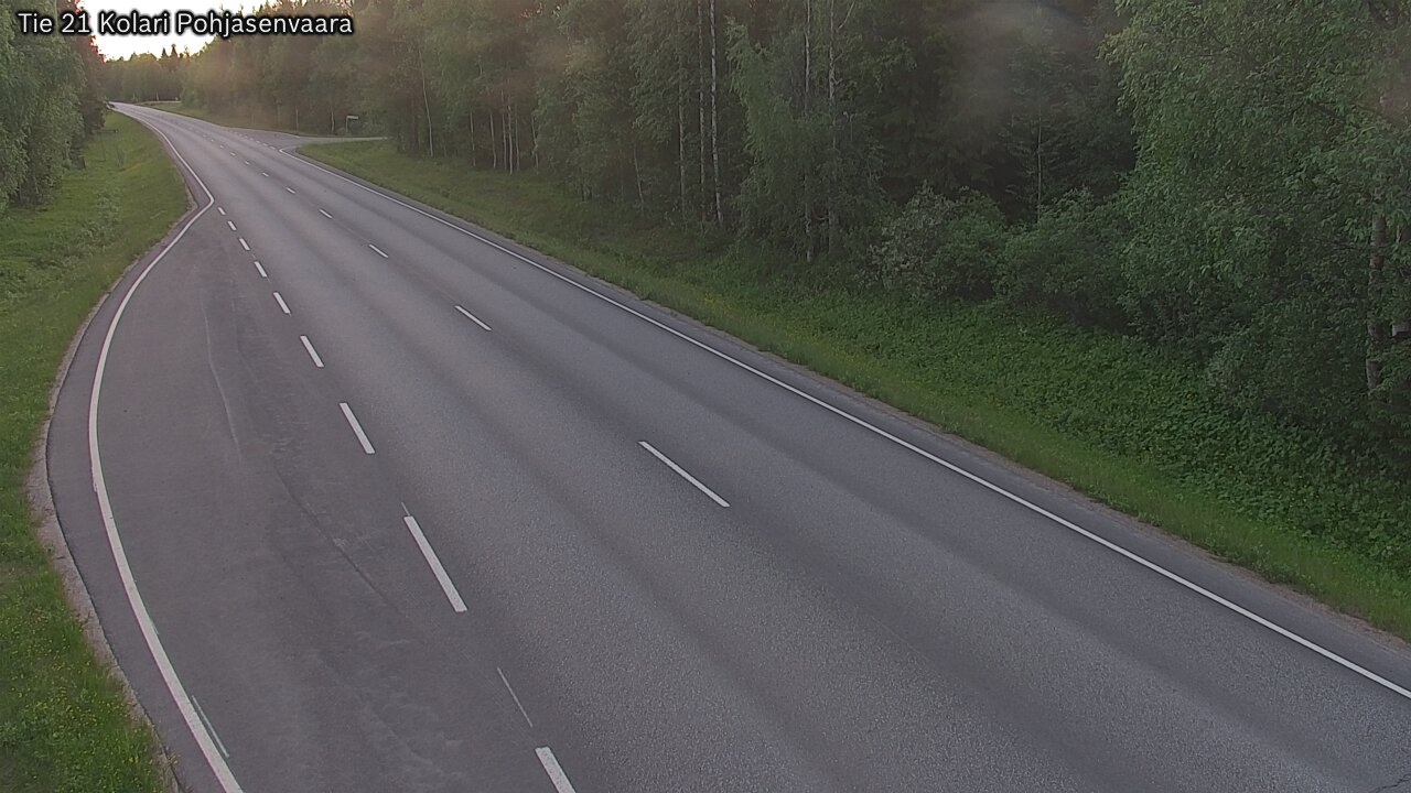 Weather Camera Image Road 21 Kolari, Pohjasenvaara, Kolari, Lappi