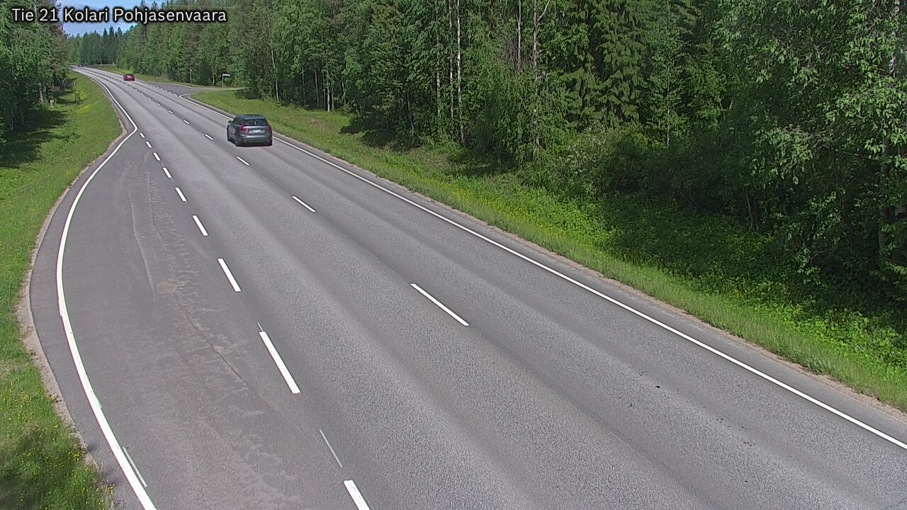 Weather Camera Image Road 21 Kolari, Pohjasenvaara, Kolari, Lappi