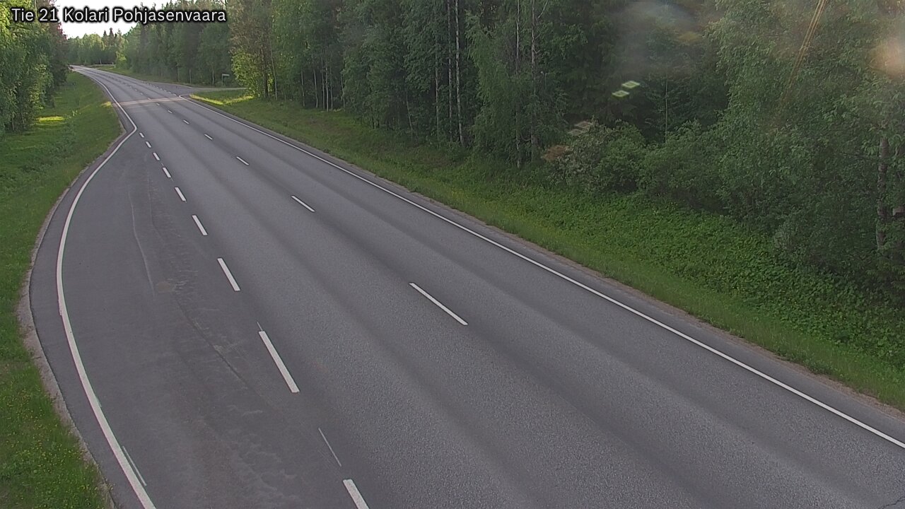 Weather Camera Image Road 21 Kolari, Pohjasenvaara, Kolari, Lappi