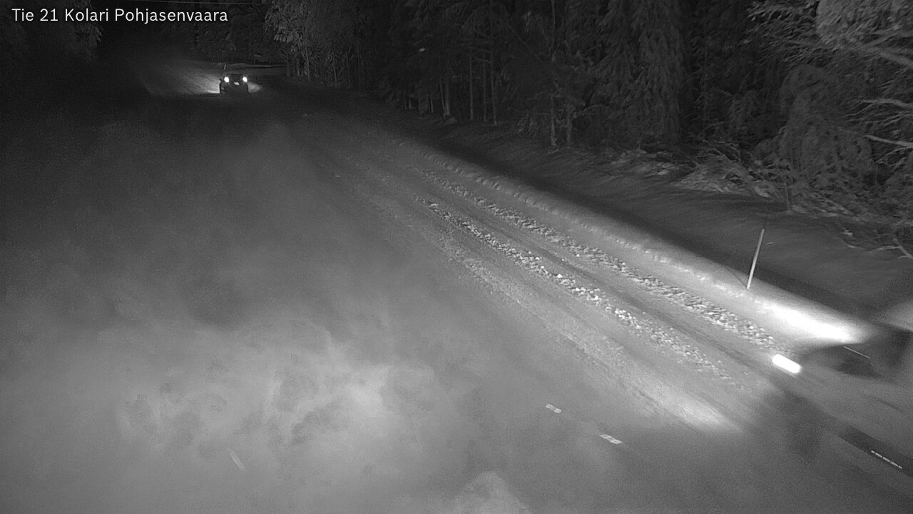 Weather Camera Image Road 21 Kolari, Pohjasenvaara, Kolari, Lappi
