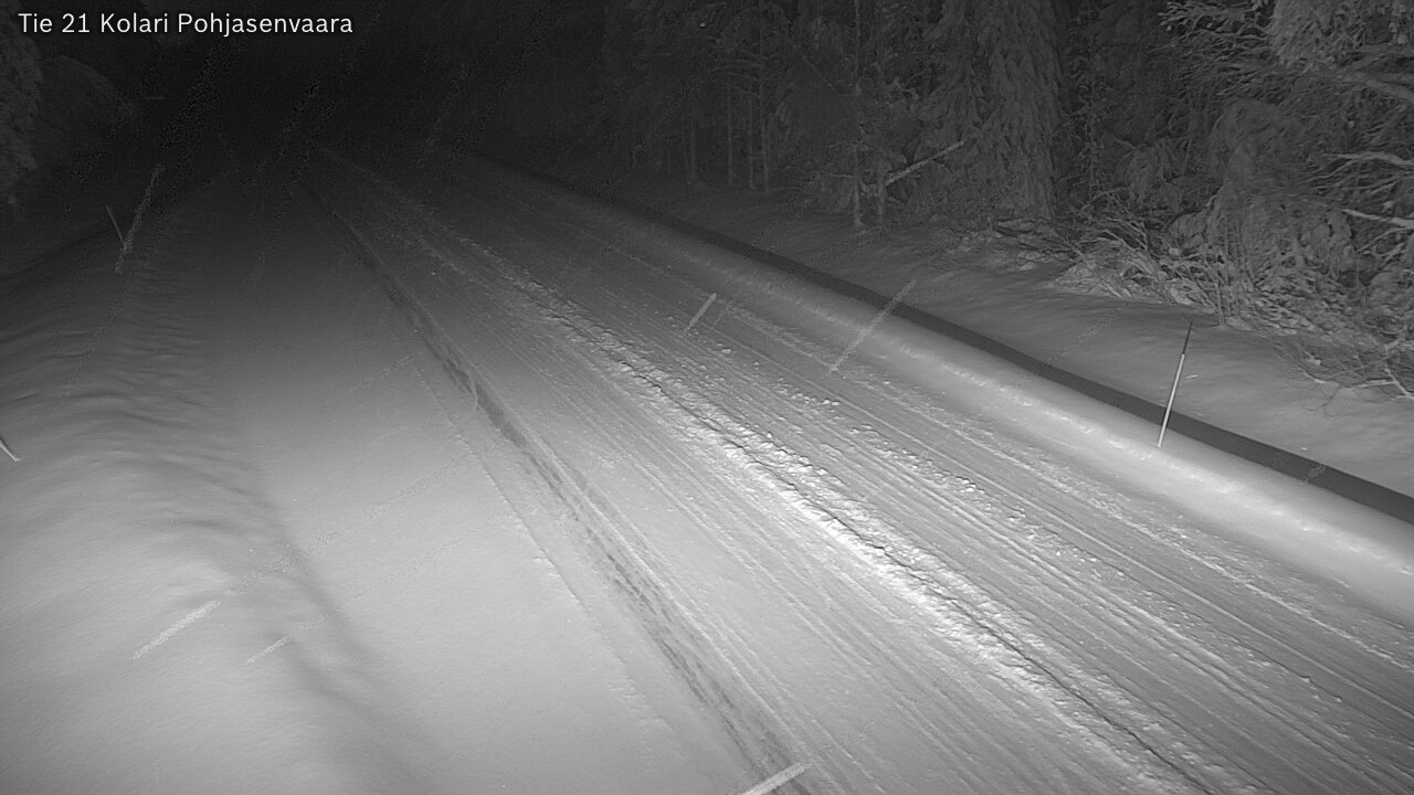 Weather Camera Image Road 21 Kolari, Pohjasenvaara, Kolari, Lappi