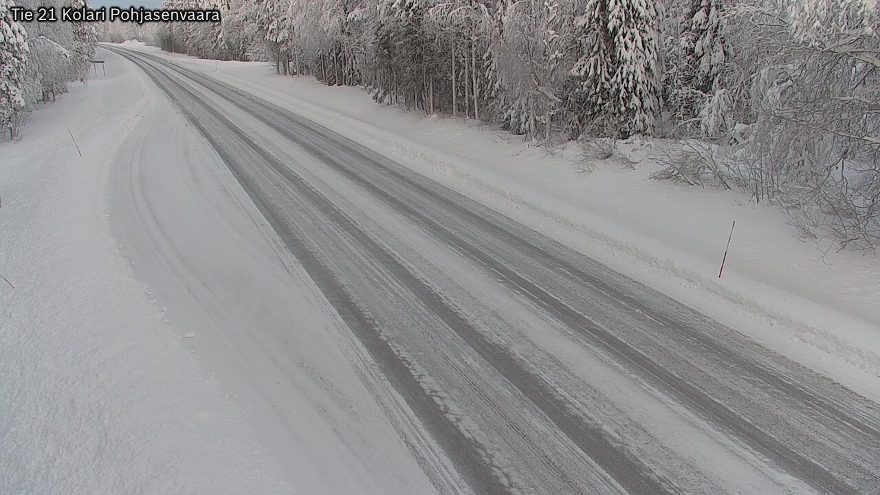 Weather Camera Image Road 21 Kolari, Pohjasenvaara, Kolari, Lappi