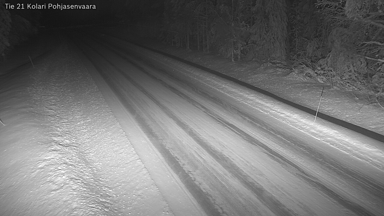 Weather Camera Image Road 21 Kolari, Pohjasenvaara, Kolari, Lappi