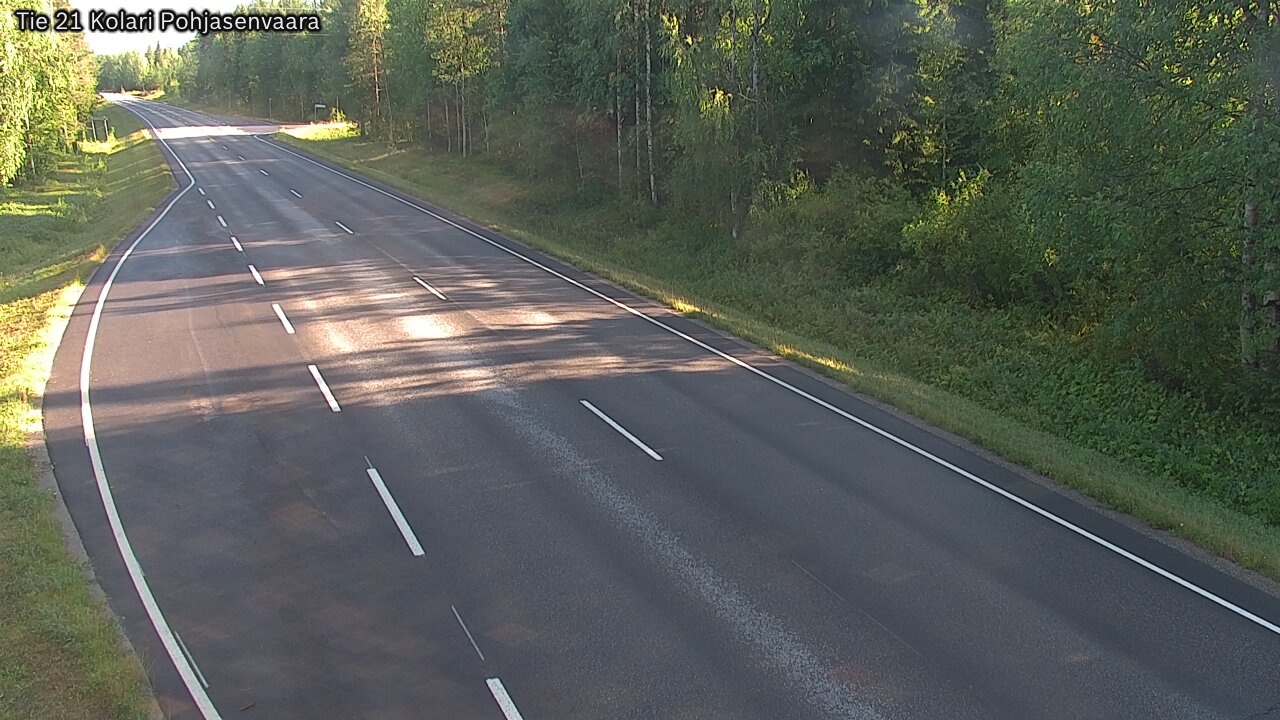 Weather Camera Image Road 21 Kolari, Pohjasenvaara, Kolari, Lappi