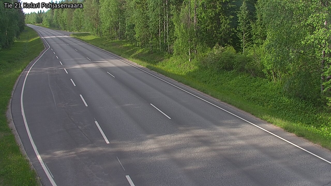 Weather Camera Image Road 21 Kolari, Pohjasenvaara, Kolari, Lappi