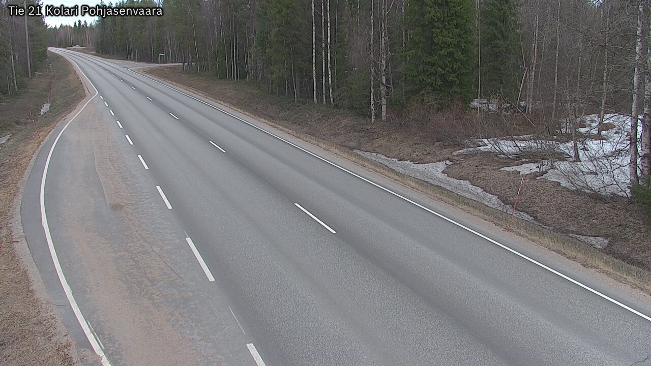 Weather Camera Image Road 21 Kolari, Pohjasenvaara, Kolari, Lappi