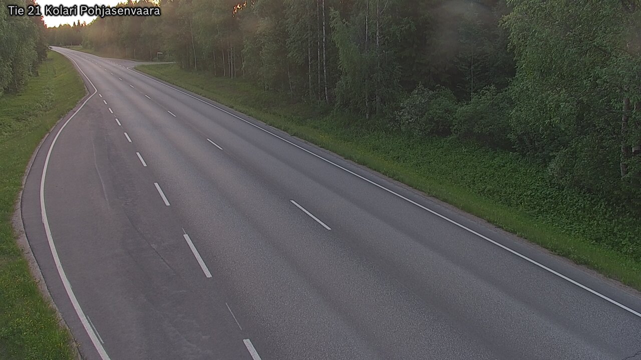 Weather Camera Image Road 21 Kolari, Pohjasenvaara, Kolari, Lappi