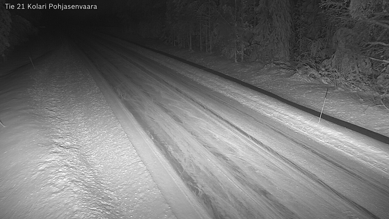 Weather Camera Image Road 21 Kolari, Pohjasenvaara, Kolari, Lappi
