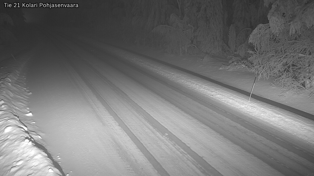 Weather Camera Image Road 21 Kolari, Pohjasenvaara, Kolari, Lappi