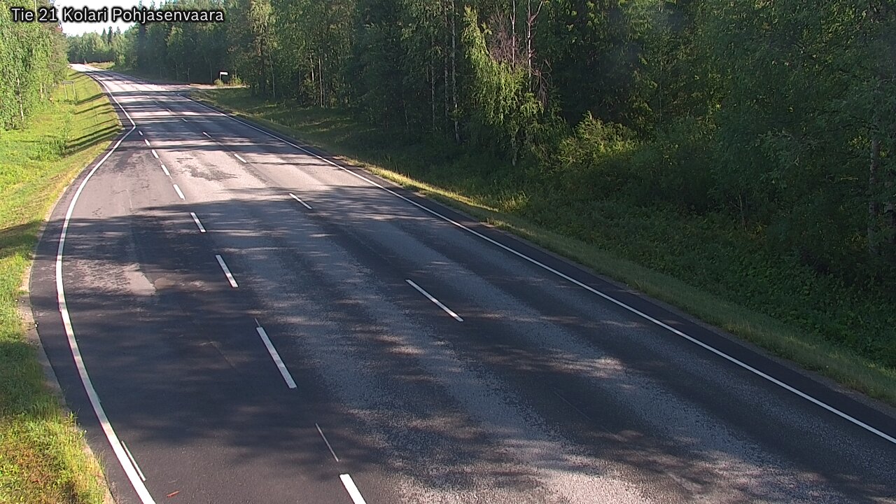 Weather Camera Image Road 21 Kolari, Pohjasenvaara, Kolari, Lappi