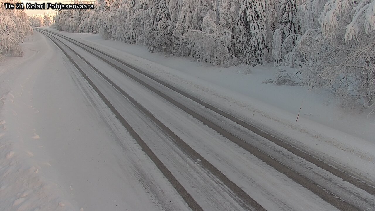Weather Camera Image Road 21 Kolari, Pohjasenvaara, Kolari, Lappi