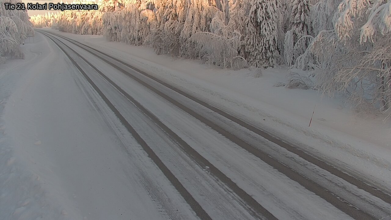 Weather Camera Image Road 21 Kolari, Pohjasenvaara, Kolari, Lappi