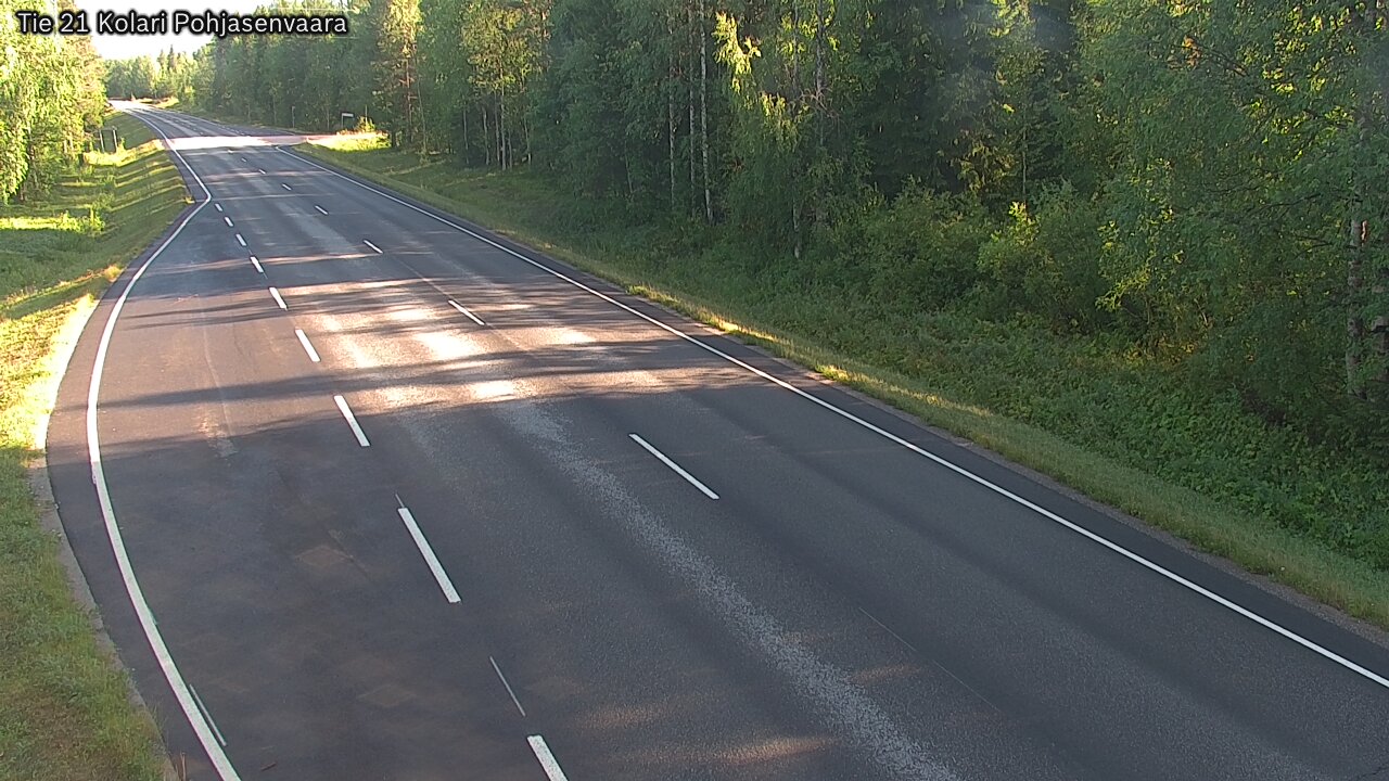 Weather Camera Image Road 21 Kolari, Pohjasenvaara, Kolari, Lappi
