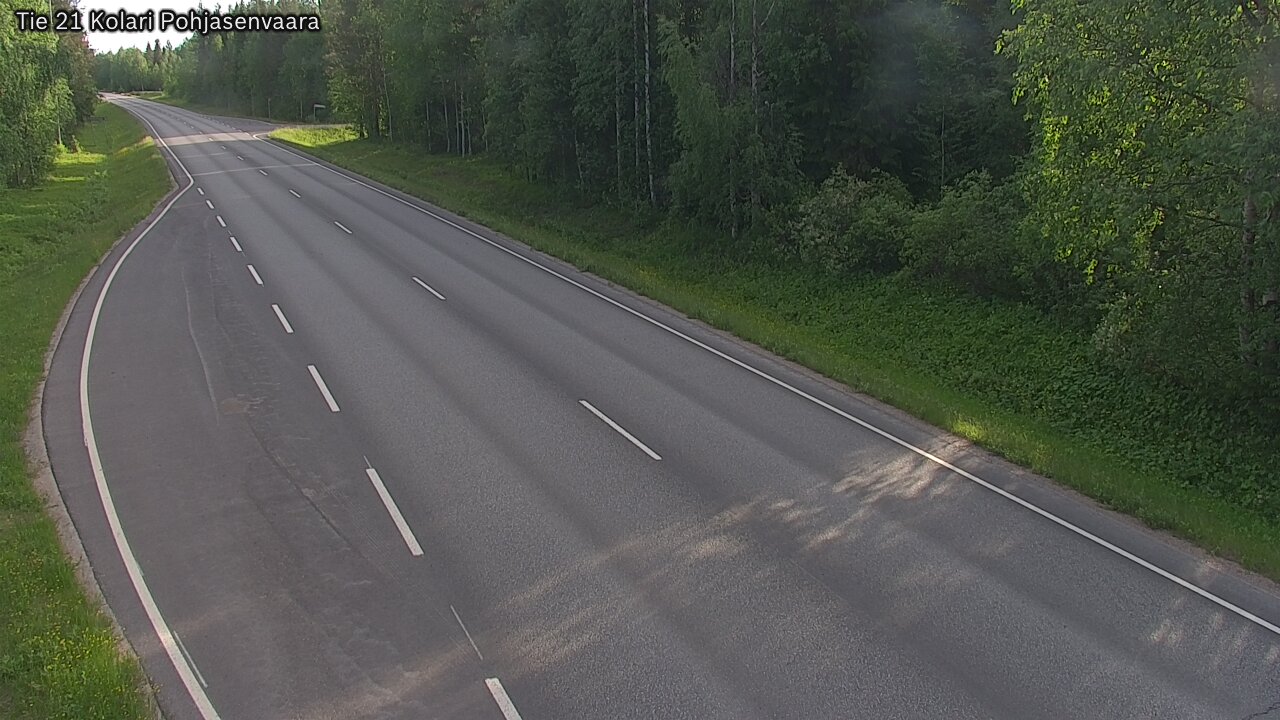 Weather Camera Image Road 21 Kolari, Pohjasenvaara, Kolari, Lappi