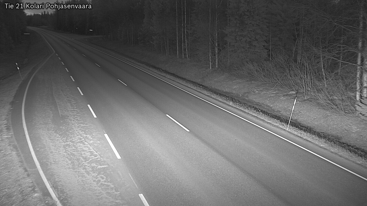 Weather Camera Image Road 21 Kolari, Pohjasenvaara, Kolari, Lappi