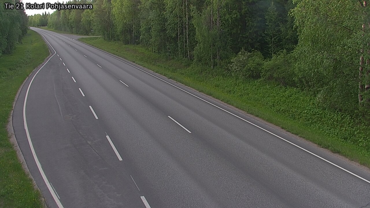 Weather Camera Image Road 21 Kolari, Pohjasenvaara, Kolari, Lappi