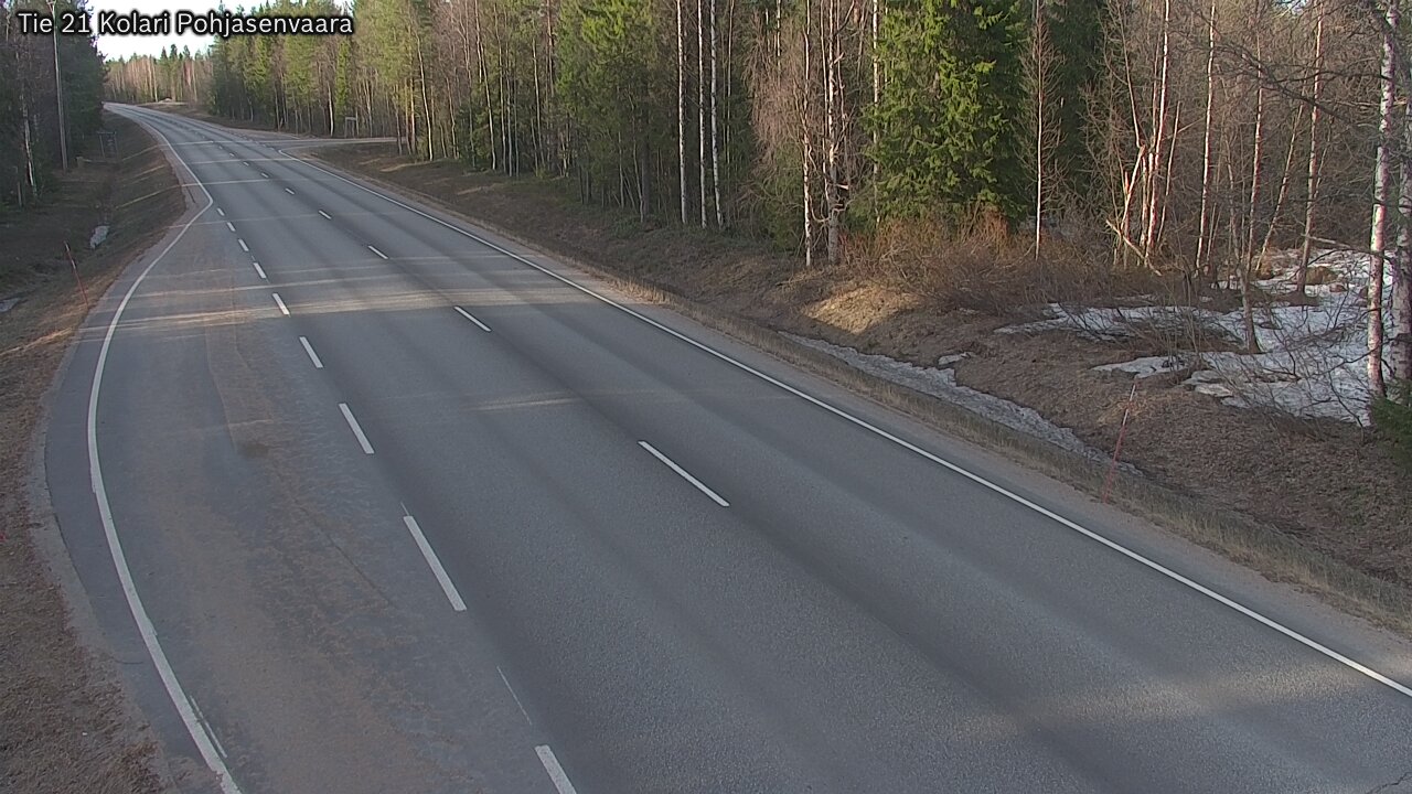Weather Camera Image Road 21 Kolari, Pohjasenvaara, Kolari, Lappi