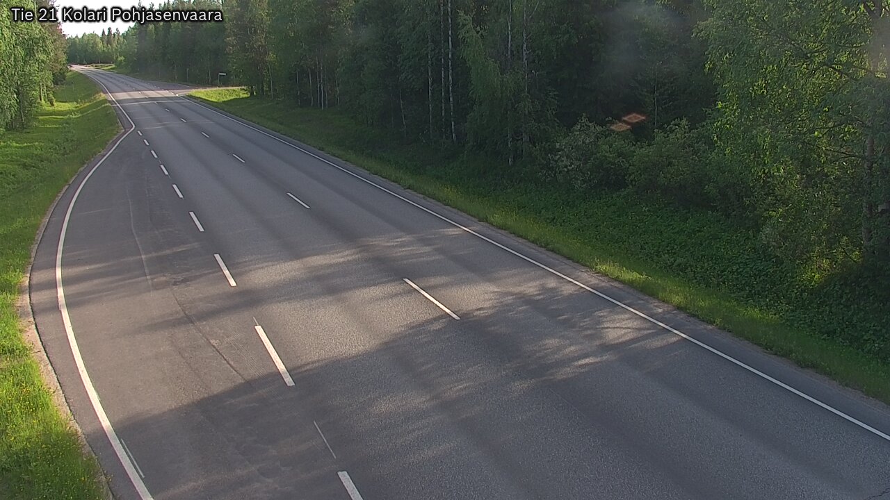Weather Camera Image Road 21 Kolari, Pohjasenvaara, Kolari, Lappi