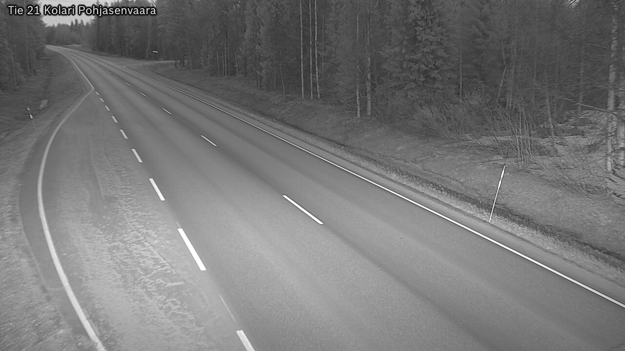 Weather Camera Image Road 21 Kolari, Pohjasenvaara, Kolari, Lappi