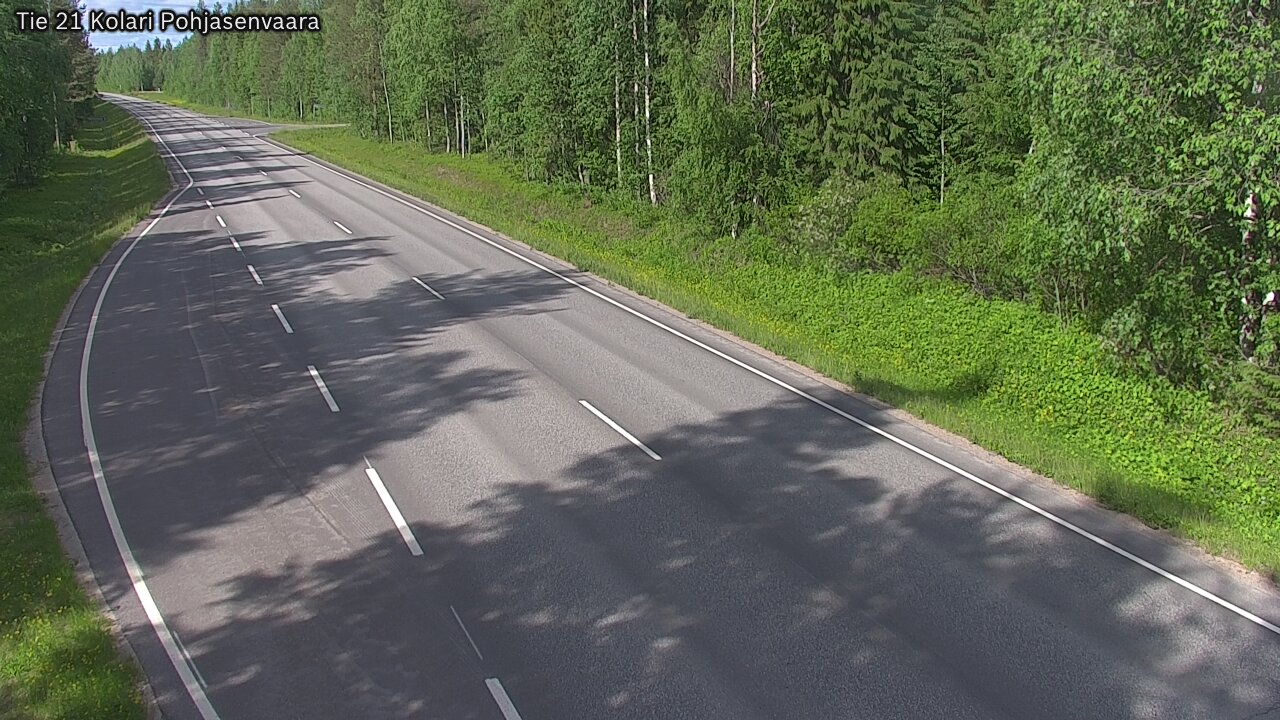 Weather Camera Image Road 21 Kolari, Pohjasenvaara, Kolari, Lappi