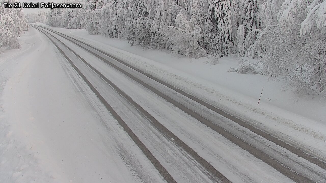 Weather Camera Image Road 21 Kolari, Pohjasenvaara, Kolari, Lappi