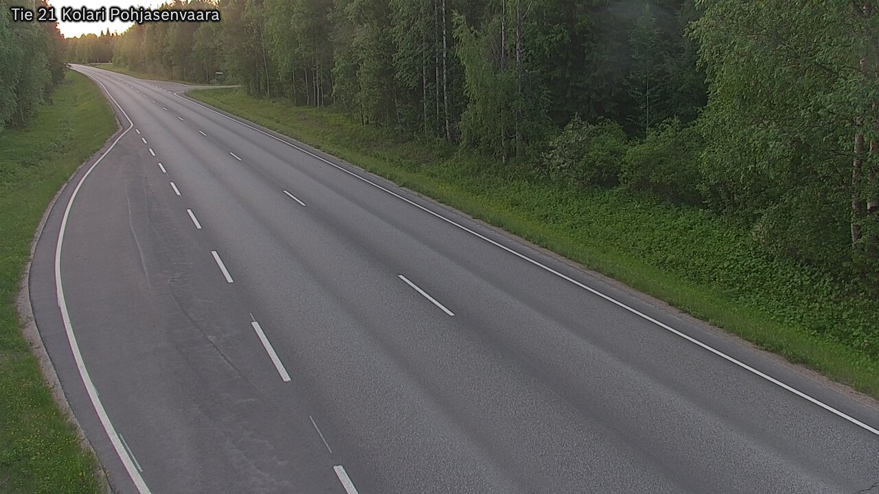 Weather Camera Image Road 21 Kolari, Pohjasenvaara, Kolari, Lappi